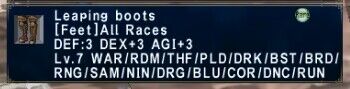 Leaping boots - HorizonXI Items
